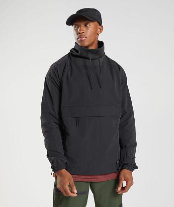 Pánské Accessories Gymshark Retake Anorak Černé | CZ 2769GSO